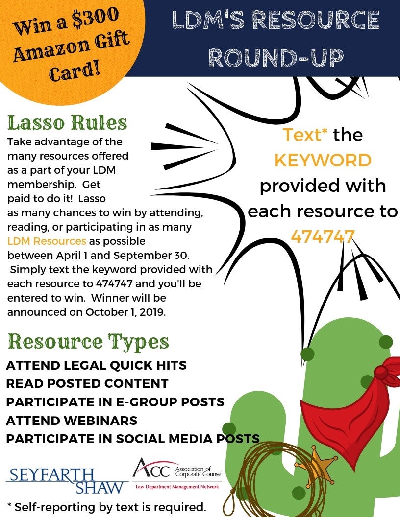 LDM Network Resource Roundup Flyer