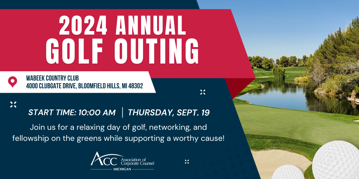 ACC MI Golf Outing Save The Date