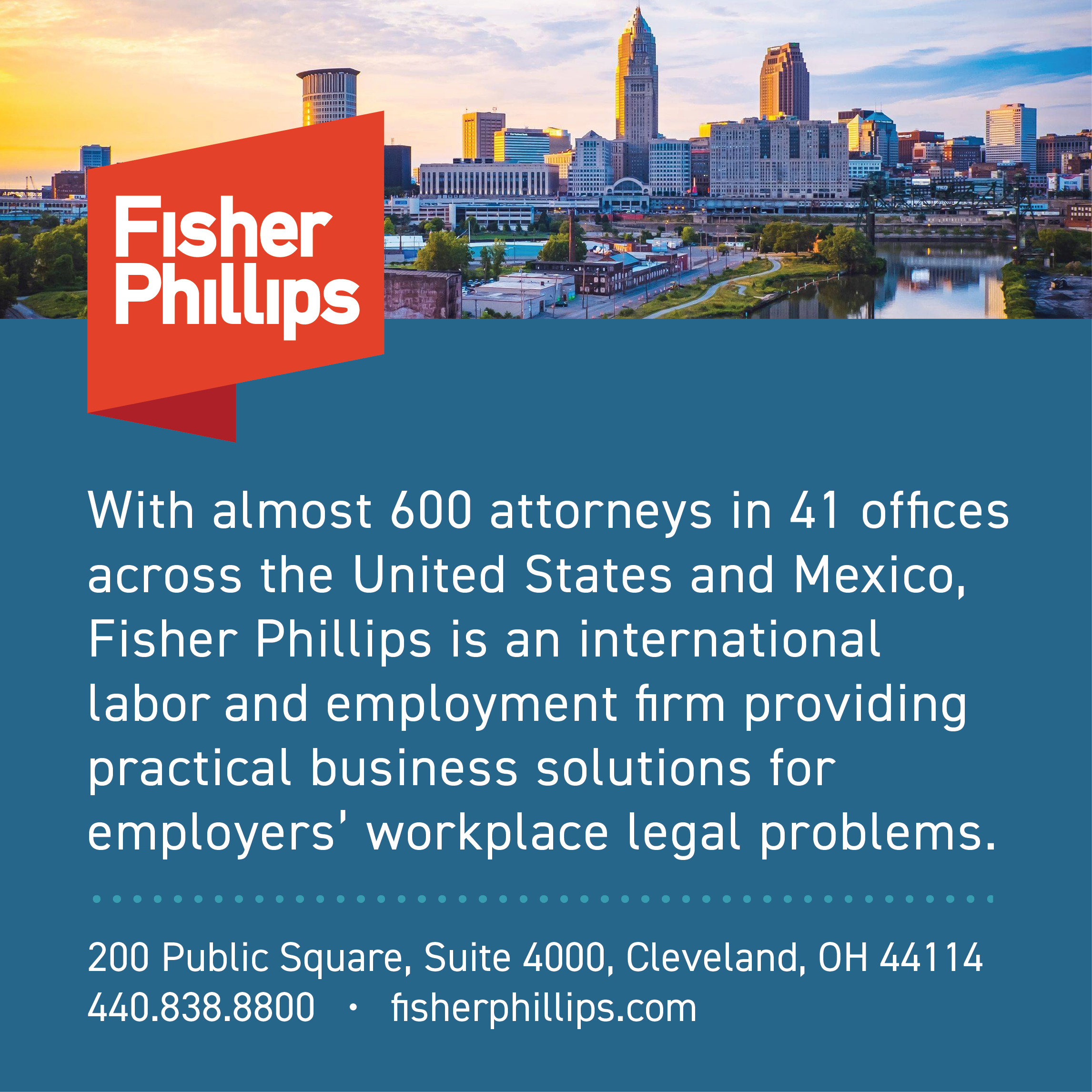 Fisher Phillips ad
