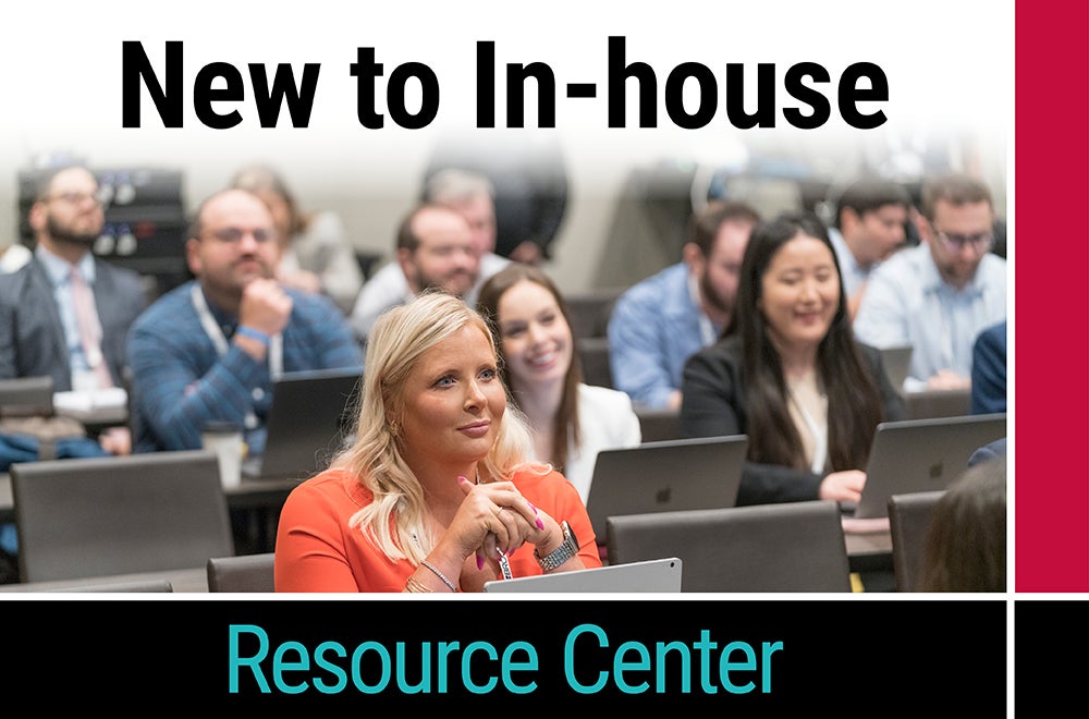 New to In-House Resource Center