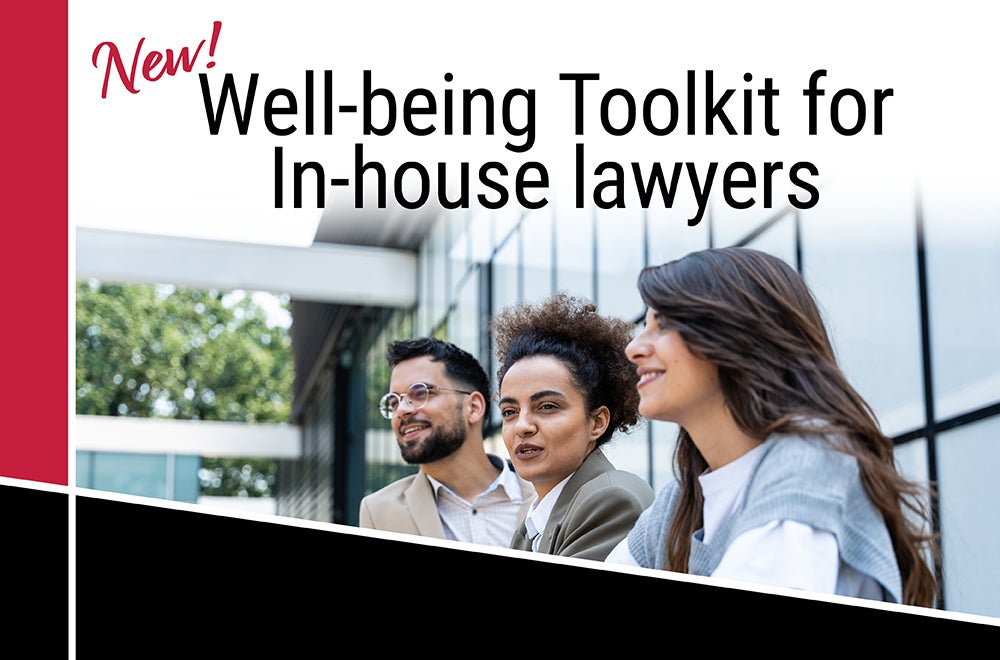 Well-being Toolkit for In-House Lawyers