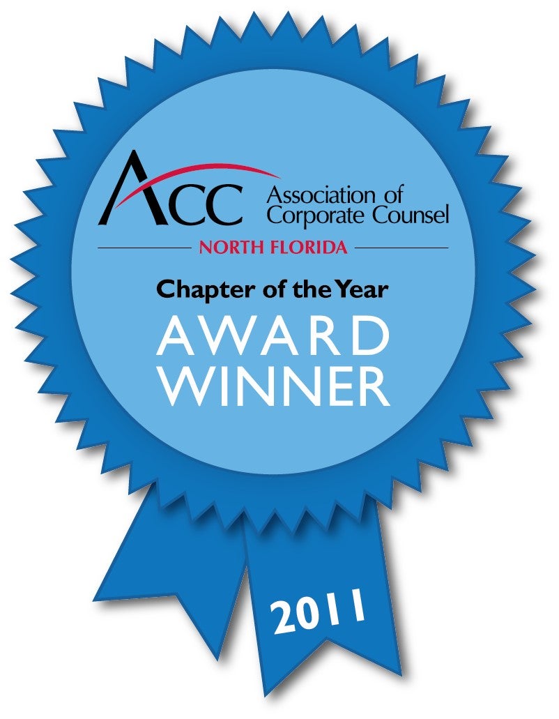 ACC North Florida 2011 Chapter of the Year