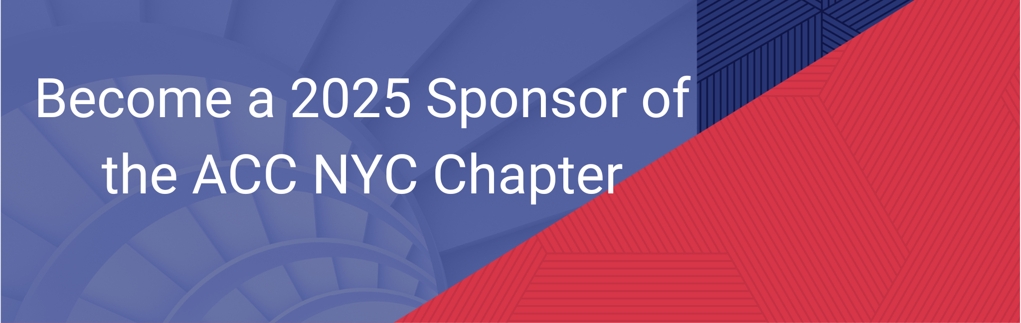 Become a 2025 Sponsor of the ACC NYC Chapter