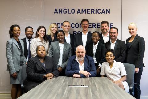 2019 Value Champion Anglo American Team Photo